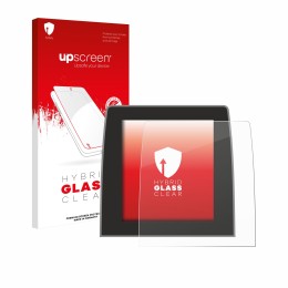 Vorderseite einer Produktverpackung mit dem Markenlogo upscreen. Daneben ist das Gerät Renault Captur 2 2020 Easy Link 9.3