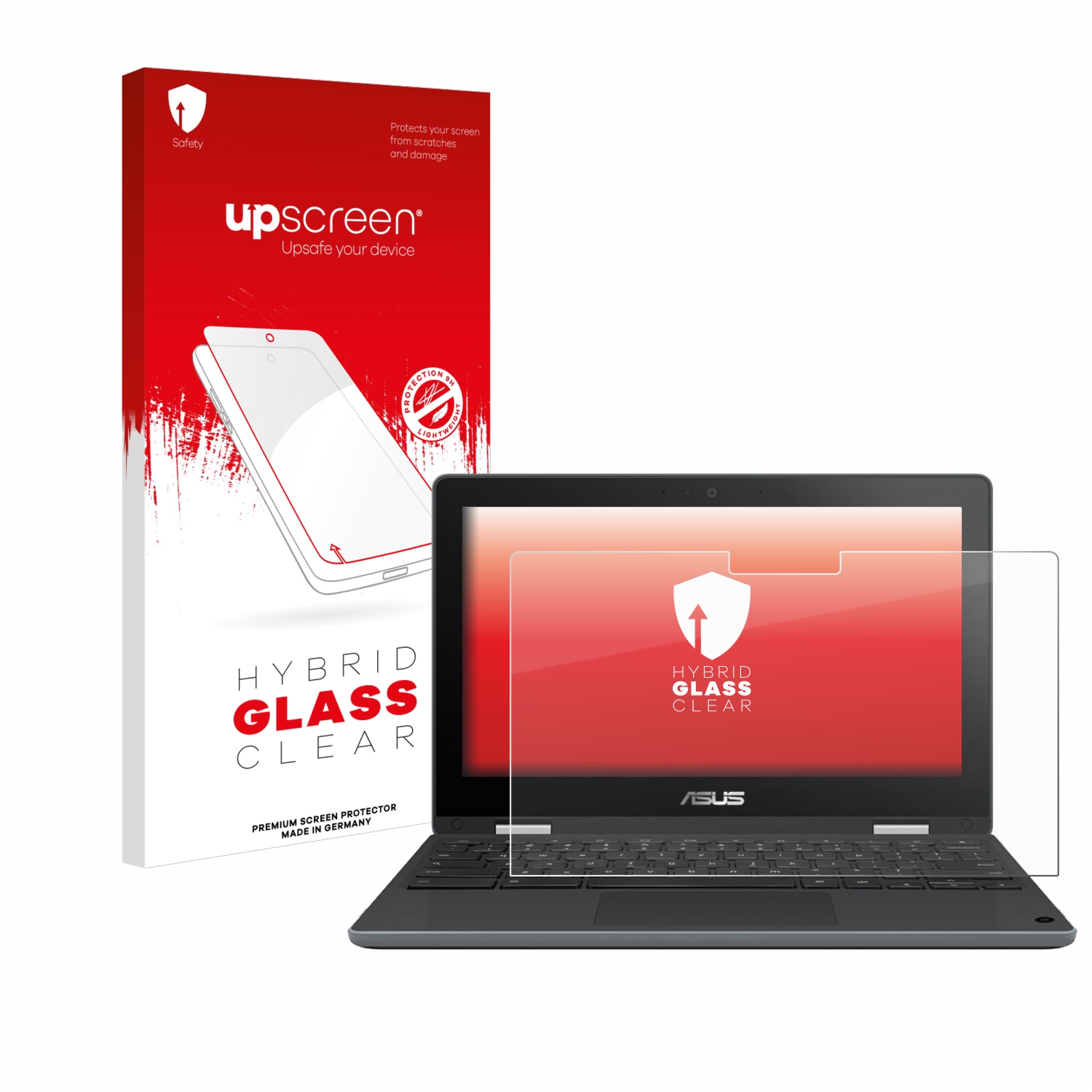 upscreen Hybrid Glass Clear Premium Glass Screen Protector for