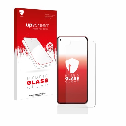Vorderseite einer Produktverpackung mit dem Markenlogo upscreen. Daneben ist das Gerät OnePlus Nord 2 5G mit dem zugehörigen D