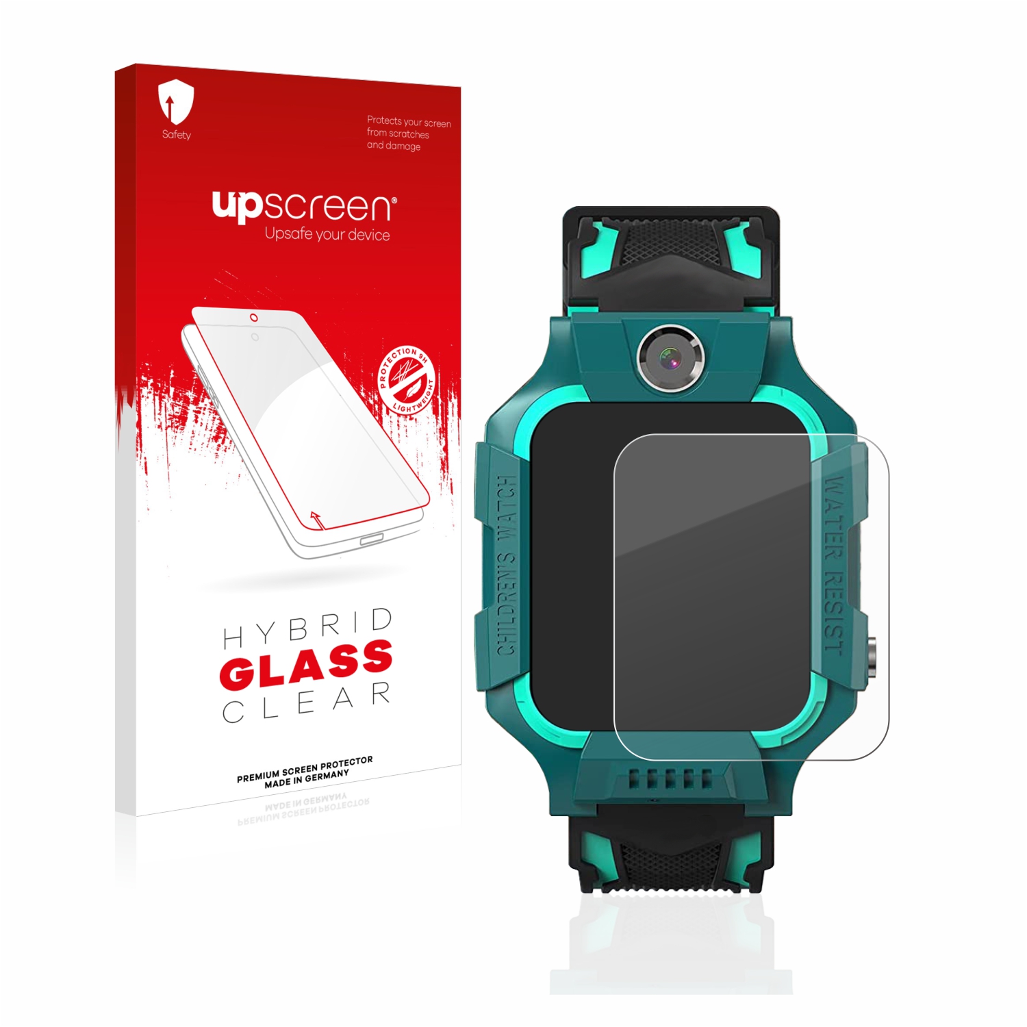 upscreen Hybrid Glass Clear Premium Protector pantalla de cristal