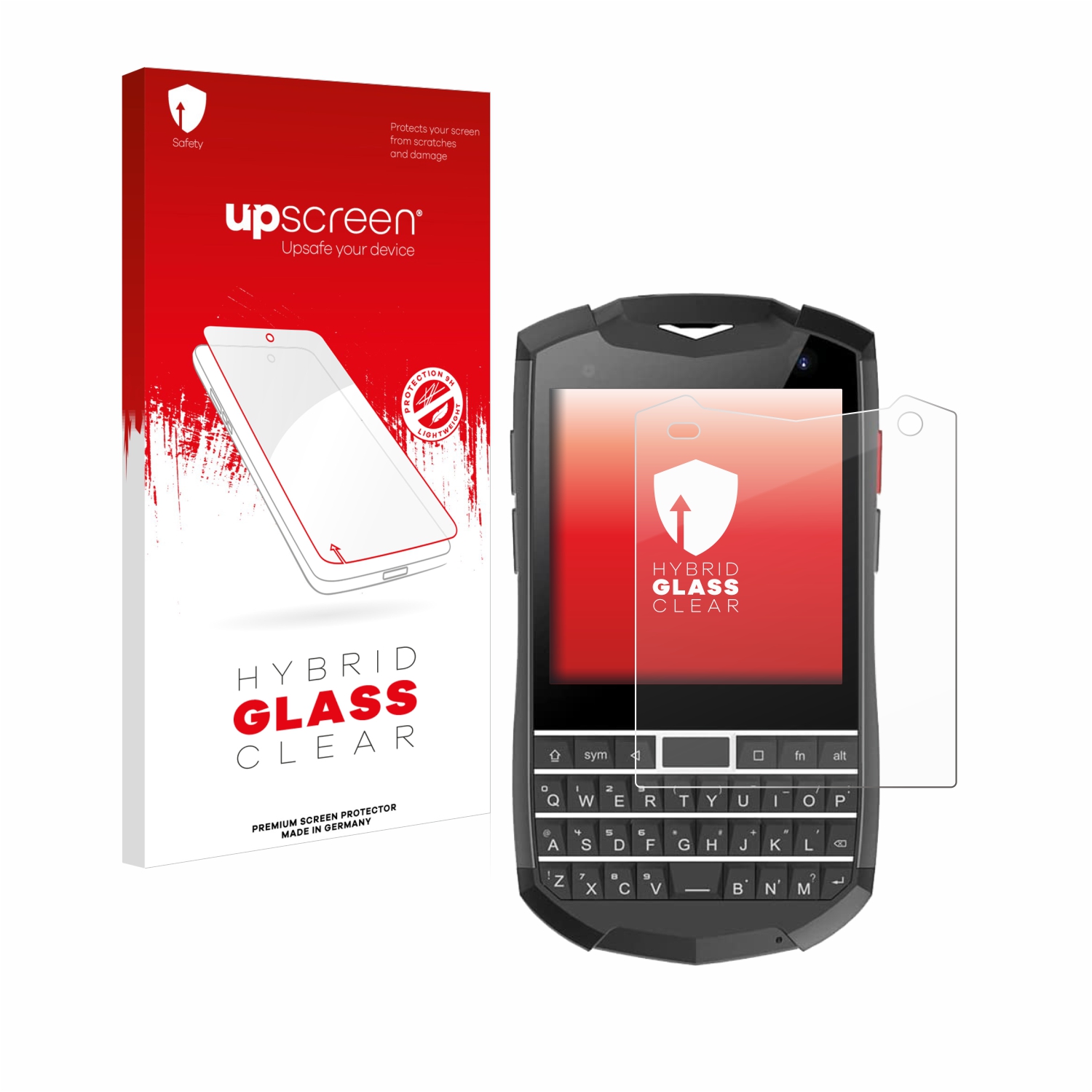 upscreen Hybrid Glass Clear Premium Glass Screen Protector for