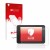 Front side of a product packaging with the brand logo upscreen. Next to it is the device FIT-EBIKE Display Comfort shown with 