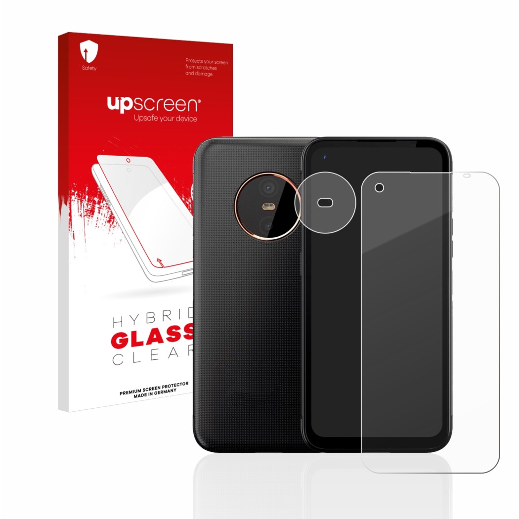upscreen Hybrid Glass Clear Premium Protection d'écran en verre pour  Gigaset GX6 (Avant+Caméra)