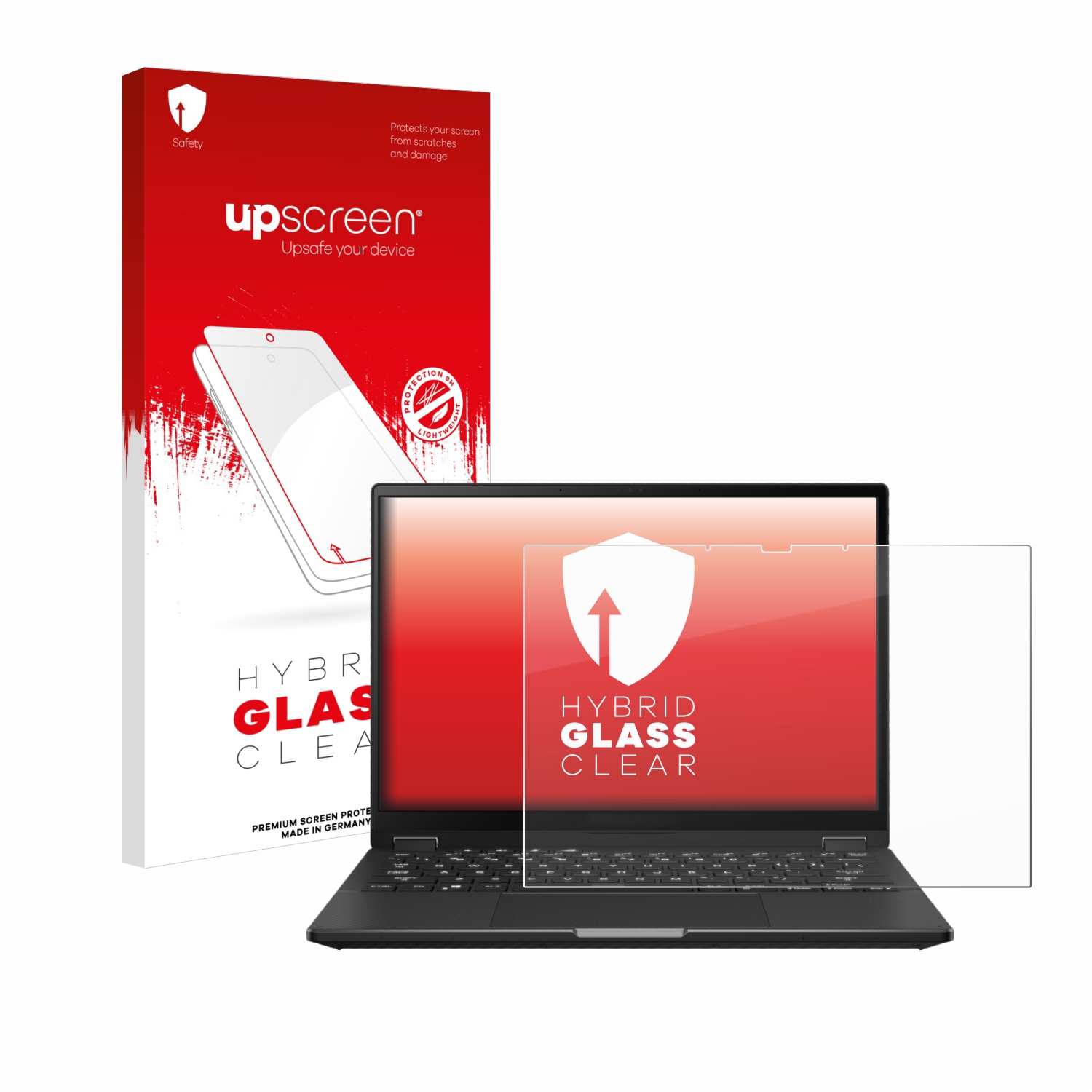 upscreen Hybrid Glass Clear Premium Glass Screen Protector for ASUS ROG ...