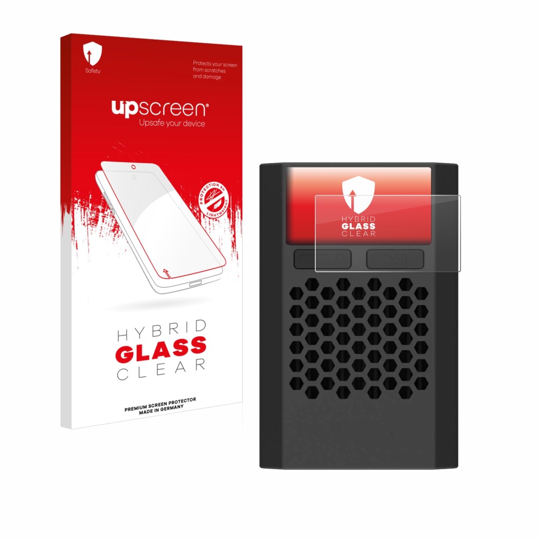 upscreen Hybrid Glass Clear Premium Protector pantalla de cristal vidrio  para ISDT PD60