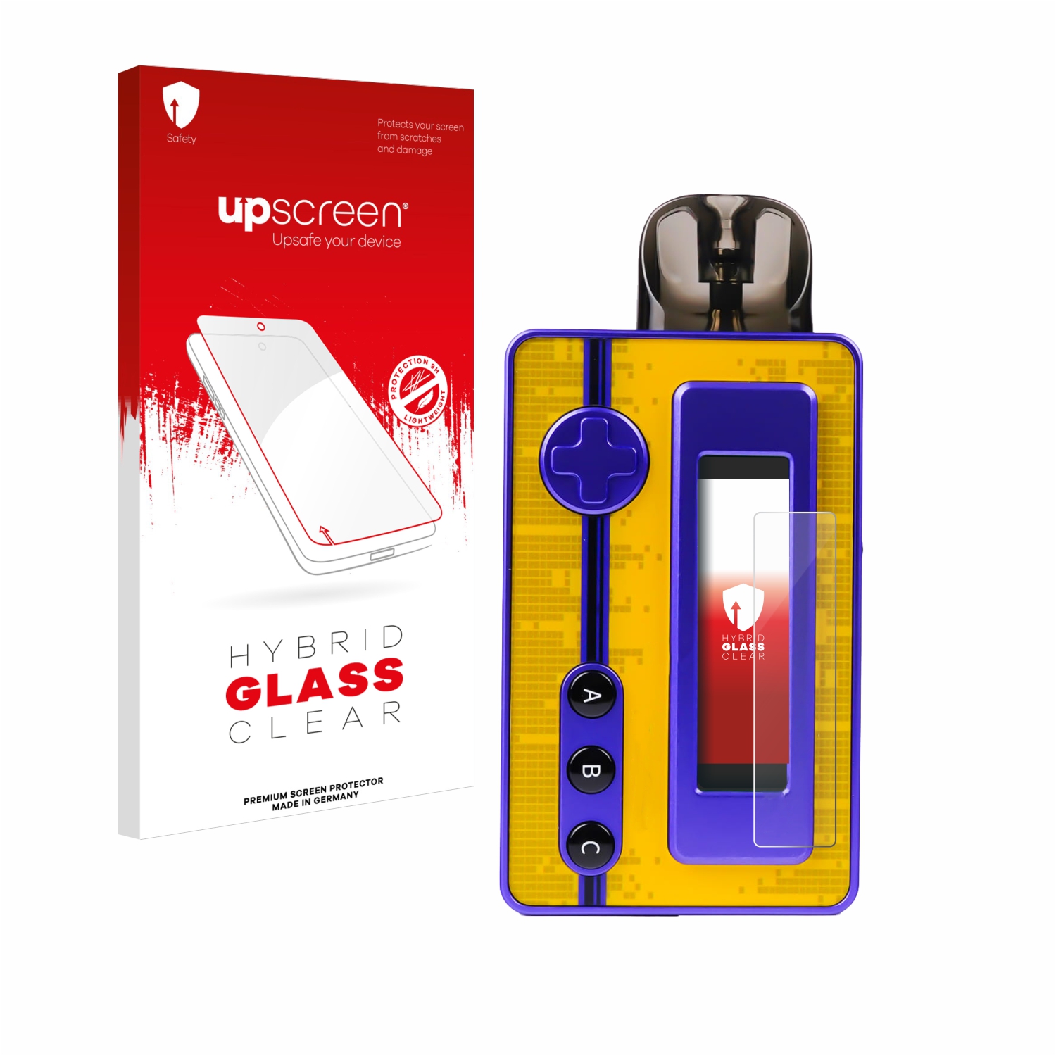 upscreen Hybrid Glass Clear Premium Protector pantalla de cristal vidrio  para Apple iPhone 13 Pro Max