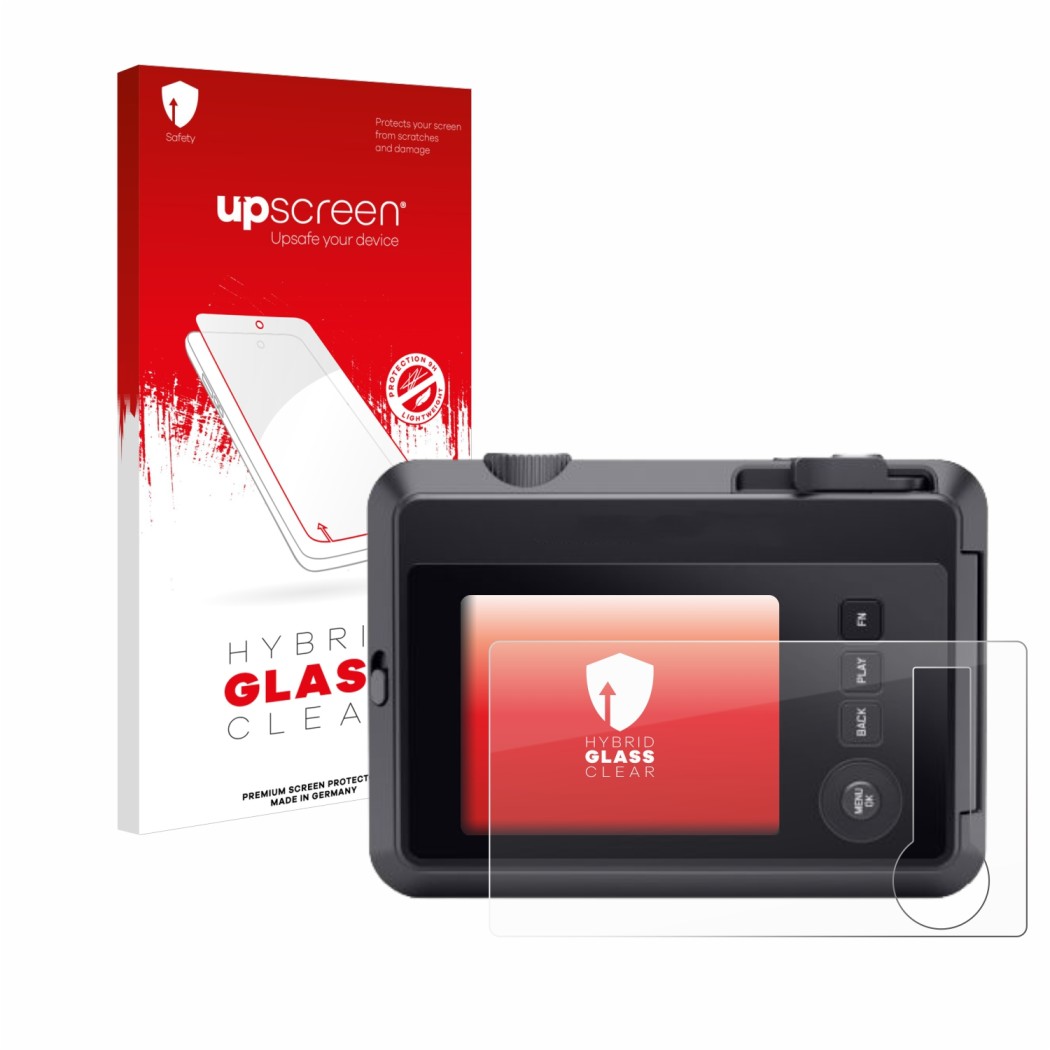 upscreen Hybrid Glass Clear Premium Glass Screen Protector for Leica SOFORT  2