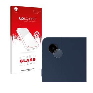 Front side of a product packaging with the brand logo upscreen. Next to it is the device Samsung Galaxy Tab A9 Plus WiFi (ONLY