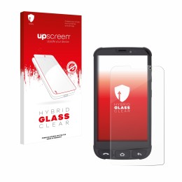 Front side of a product packaging with the brand logo upscreen. Next to it is the device Olympia Neo Mini shown with the corre