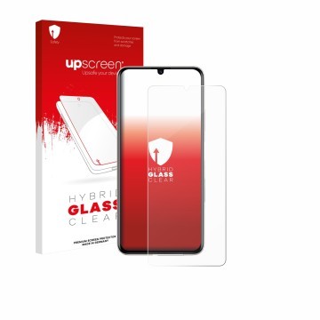 Front side of a product packaging with the brand logo upscreen. Next to it is the device Huawei Nova Y71 shown with the corres