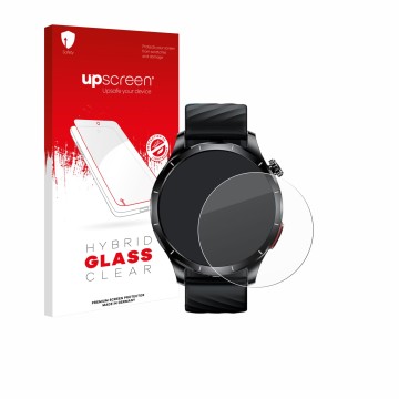 Parte frontal de un envase de producto con el logotipo de la marca upscreen. Al lado se muestra el dispositivo Lgnitek ‎Aegis 