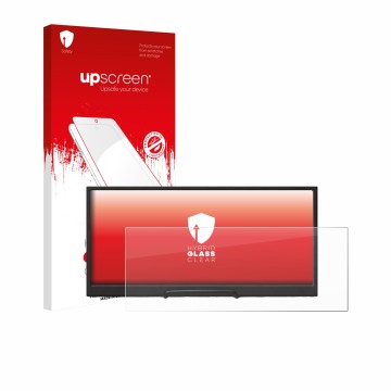 Front side of a product packaging with the brand logo upscreen. Next to it is the device Prechen HD-123 12,3