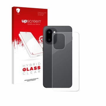 Front side of a product packaging with the brand logo upscreen. Next to it is the device OnePlus 15R (Back) shown with the cor
