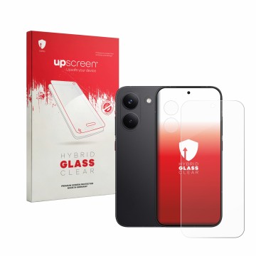 Vorderseite einer Produktverpackung mit dem Markenlogo upscreen. Daneben ist das Gerät Xiaomi Poco X8 Pro Iron Man Edition (Di