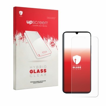 Front side of a product packaging with the brand logo upscreen. Next to it is the device Redmi R70 5G shown with the correspon