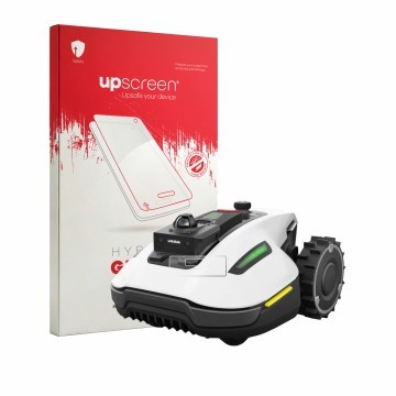 Vorderseite einer Produktverpackung mit dem Markenlogo upscreen. Daneben ist das Gerät Mammotion Yuka Mini 2 1000 (NUR Kamera)