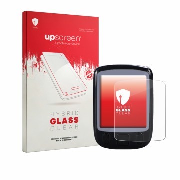 Vorderseite einer Produktverpackung mit dem Markenlogo upscreen. Daneben ist das Gerät Fravsiu Bike Computer mit dem zugehörig