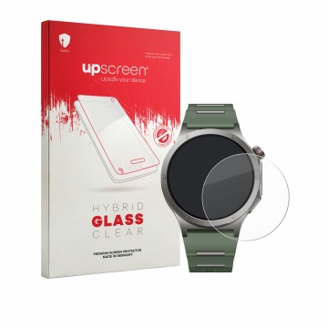 Front side of a product packaging with the brand logo upscreen. Next to it is the device OnePlus Watch 4 shown with the corres
