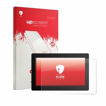 Vorderseite einer Produktverpackung mit dem Markenlogo upscreen. Daneben ist das Gerät Gaomon PD1621 mit dem zugehörigen Displ