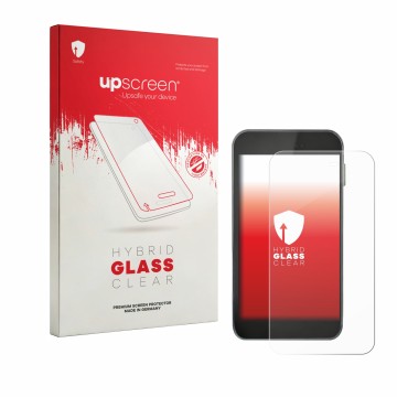 Vorderseite einer Produktverpackung mit dem Markenlogo upscreen. Daneben ist das Gerät Equil S Patch 300U mit dem zugehörigen 