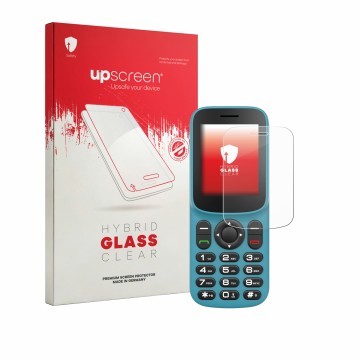 Front side of a product packaging with the brand logo upscreen. Next to it is the device Uleway T185 shown with the correspond