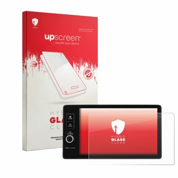 Vorderseite einer Produktverpackung mit dem Markenlogo upscreen. Daneben ist das Gerät Honda Jazz GR / GR3 (2020-2026) CONNECT