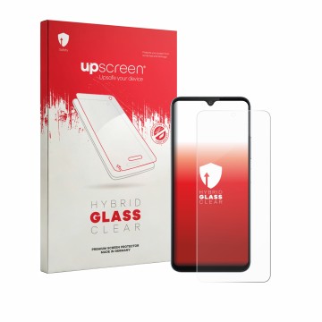 Vorderseite einer Produktverpackung mit dem Markenlogo upscreen. Daneben ist das Gerät Fossibot S5 mit dem zugehörigen Display