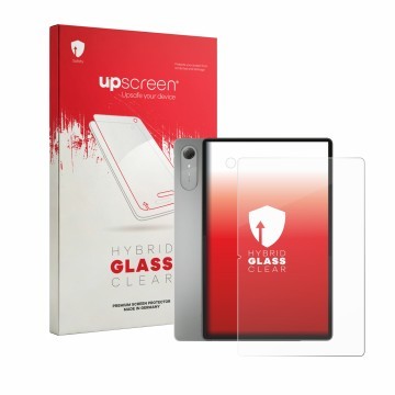 Front side of a product packaging with the brand logo upscreen. Next to it is the device Lenovo Idea Tab Pro Gen 2 13