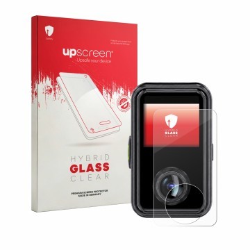 Front side of a product packaging with the brand logo upscreen. Next to it is the device Vantrue E360 Ace shown with the corre