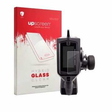 Front side of a product packaging with the brand logo upscreen. Next to it is the device Spektrum DX Pro Plus shown with the c