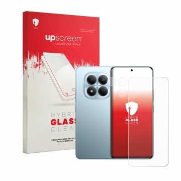 Vorderseite einer Produktverpackung mit dem Markenlogo upscreen. Daneben ist das Gerät Xiaomi Redmi Note 15 Pro 4G (Display+Ka