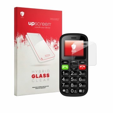 Front side of a product packaging with the brand logo upscreen. Next to it is the device artfone CS181 shown with the correspo