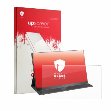 Front side of a product packaging with the brand logo upscreen. Next to it is the device Yodoit PTM17 17.3