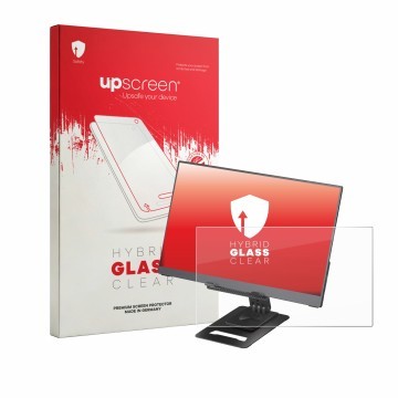 Vorderseite einer Produktverpackung mit dem Markenlogo upscreen. Daneben ist das Gerät Ingnok YN02D 15.6