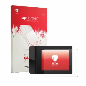 Front side of a product packaging with the brand logo upscreen. Next to it is the device XP-PEN Star G430S shown with the corr