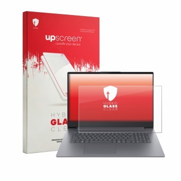 Vorderseite einer Produktverpackung mit dem Markenlogo upscreen. Daneben ist das Gerät Lenovo IdeaPad Slim 3i Gen 11 17