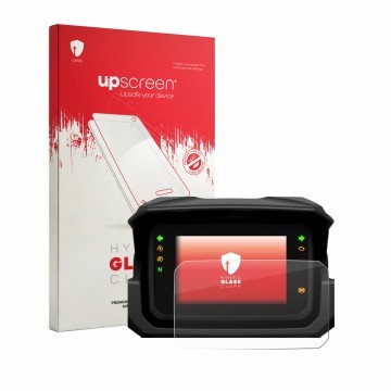 Vorderseite einer Produktverpackung mit dem Markenlogo upscreen. Daneben ist das Gerät Honda NC750X 2025-2026 5