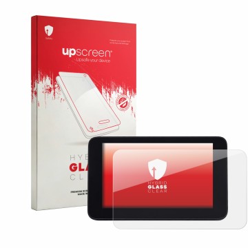 Front side of a product packaging with the brand logo upscreen. Next to it is the device QJ Motor SRT 900 SX shown with the co