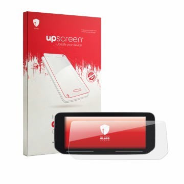Front side of a product packaging with the brand logo upscreen. Next to it is the device BMW C 400 GT 10.25