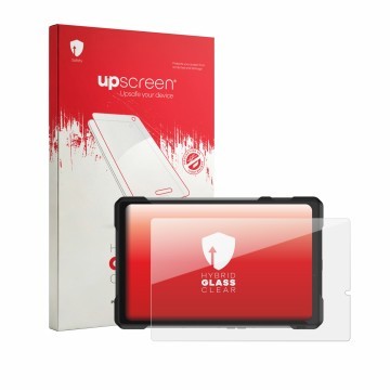 Vorderseite einer Produktverpackung mit dem Markenlogo upscreen. Daneben ist das Gerät 8849 Tank Pad Ultra mit dem zugehörigen