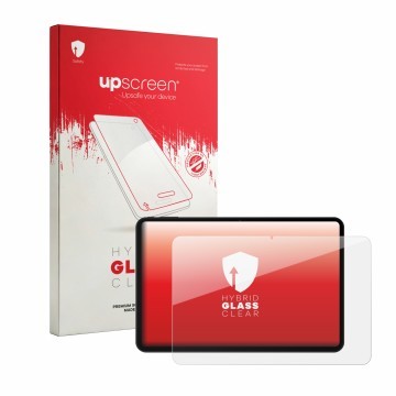Vorderseite einer Produktverpackung mit dem Markenlogo upscreen. Daneben ist das Gerät POCKAM P13 13.4