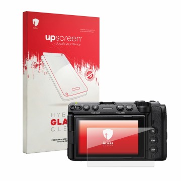 Front side of a product packaging with the brand logo upscreen. Next to it is the device Sony Cinema Line FX5 shown with the c