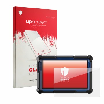 Vorderseite einer Produktverpackung mit dem Markenlogo upscreen. Daneben ist das Gerät Topdon Phoenix Smart mit dem zugehörige
