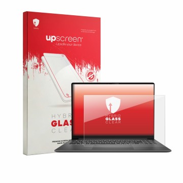 Parte frontale di una confezione del prodotto con il logo del marchio upscreen. Accanto è raffigurato il dispositivo MSI Moder