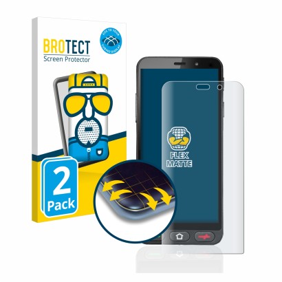 Parte frontale di una confezione del prodotto con il logo del marchio BROTECT. Accanto è raffigurato il dispositivo Brondi Ami