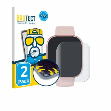 Parte frontal de un envase de producto con el logotipo de la marca BROTECT. Al lado se muestra el dispositivo Mingtawn ‎T8 1.8