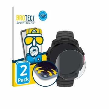Front side of a product packaging with the brand logo BROTECT. Next to it is the device Polar Street X shown with the correspo