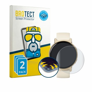 Parte frontale di una confezione del prodotto con il logo del marchio BROTECT. Accanto è raffigurato il dispositivo Hama Smart