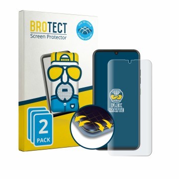 Parte frontal de un envase de producto con el logotipo de la marca BROTECT. Al lado se muestra el dispositivo Murena Teracube 