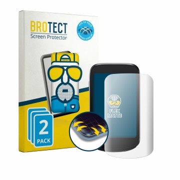 Front side of a product packaging with the brand logo BROTECT. Next to it is the device iGPSPORT BSC500 shown with the corresp